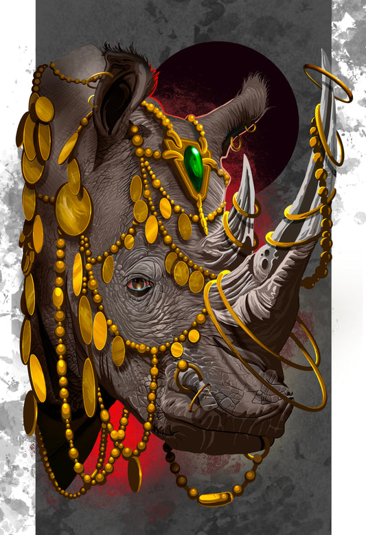 Gilded Rhino